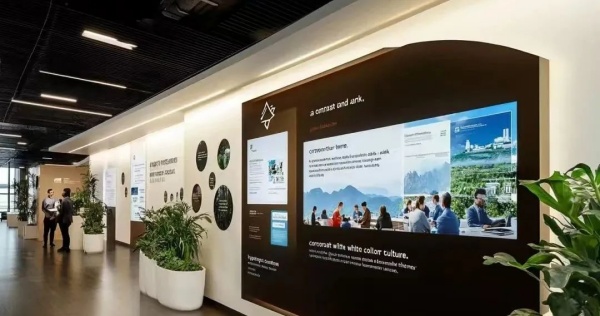形象墻成為傳遞企業(yè)魅力的超級媒介！
